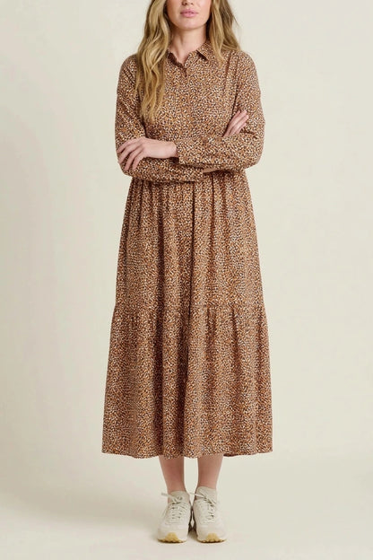 Painted Spot Maxi Dress — lifestyle