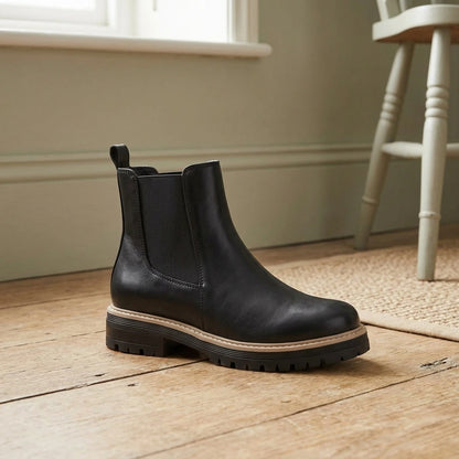 Platform Chunky Boots – Black Everyday Shoes — variant_front