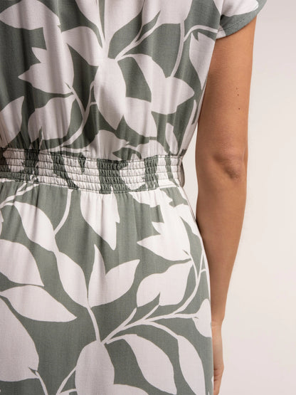 Aime Printed Viscose Knee Length Dress — gallery_07.webp