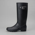 Waterproof Tall Rubber Rain Boots Women's Everyday Buckle Wellies