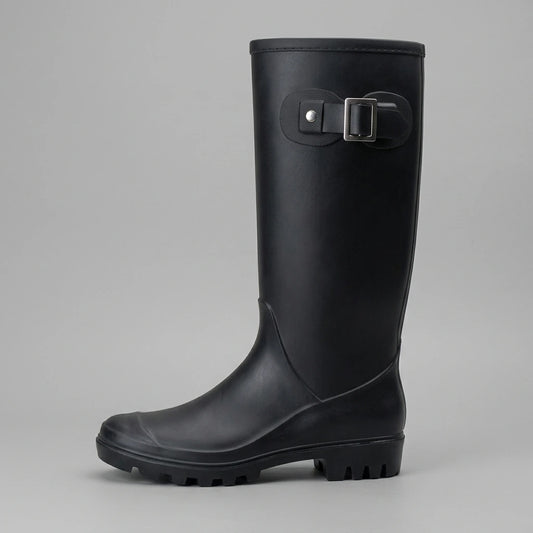 Women's Waterproof Tall Rubber Rain Boots - Pluvienne — variant_front