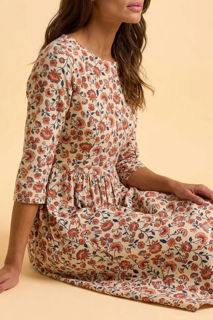 Beech Cord Midi Dress — variant_front