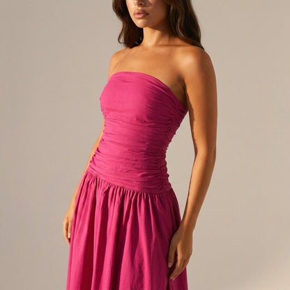 Carmel Maxi Dress - Fuchsia — variant_front
