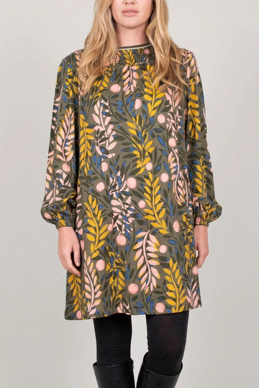 Winter Trailing Tipping Dress — variant_front