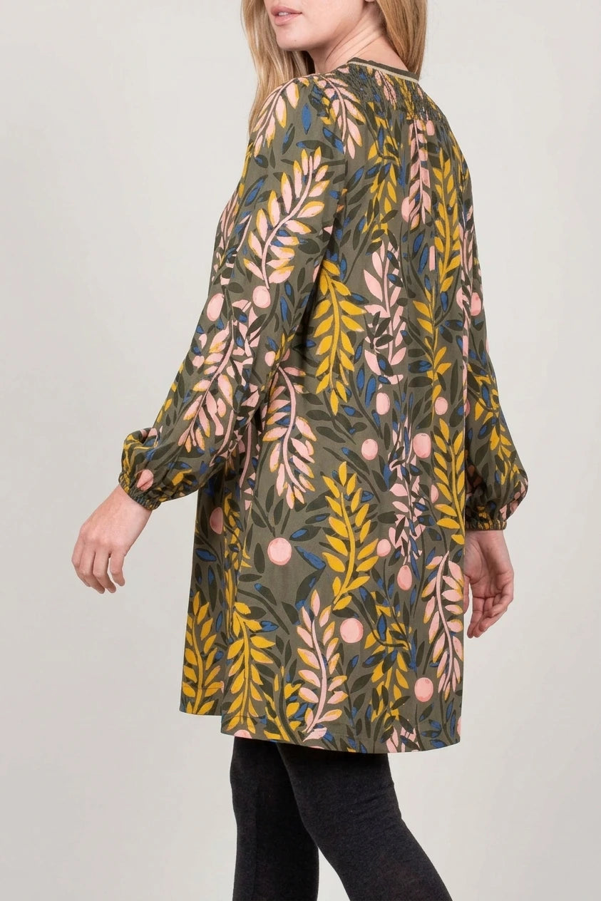Winter Trailing Tipping Dress — variant_front
