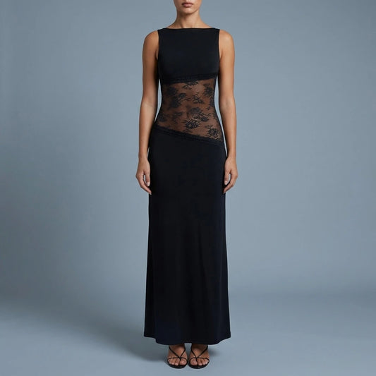 Lucinda Maxi Dress - Black — variant_front