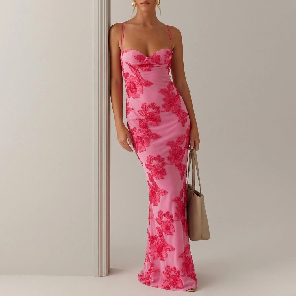 That Girl Maxi Dress - Pink — variant_front