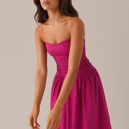 Carmel Maxi Dress - Fuchsia — variant_front