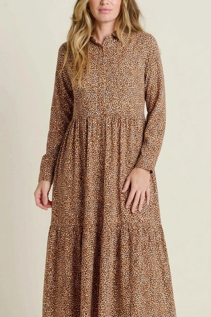 Painted Spot Maxi Dress — lifestyle