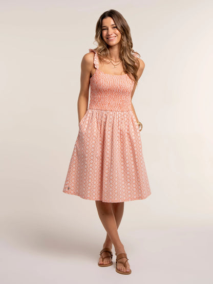 Fossil Embroidered Knee Length Dress — gallery_02.webp