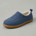 Unisex Orthopedic Slippers – Warm Fleece-Lined Supportive House Shoes