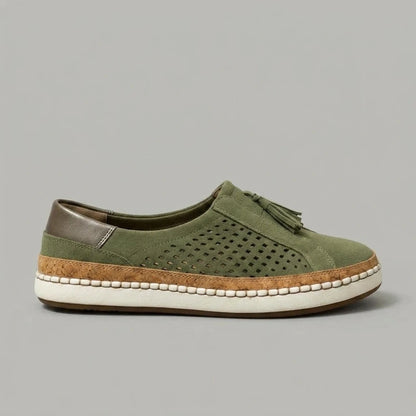 Orthopaedic Slip On Shoes Women Wide Fit Breathable Comfort — variant_front