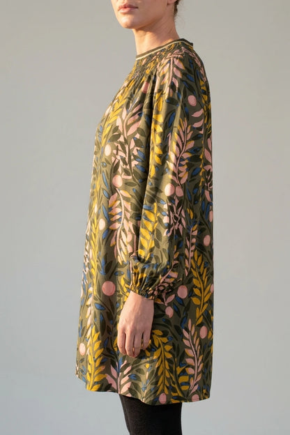 Winter Trailing Tipping Dress — variant_front