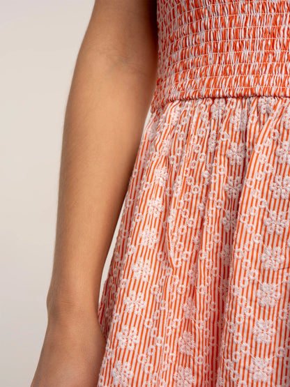 Fossil Embroidered Knee Length Dress — gallery_04.webp