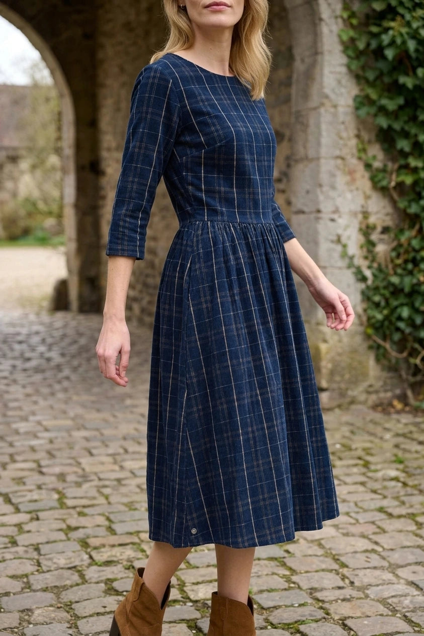 Lilliput Cord Midi Dress — variant_front