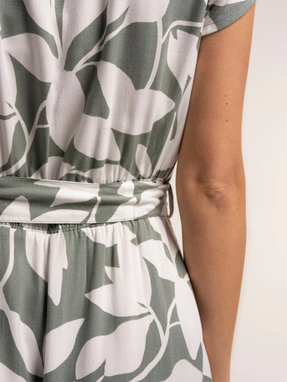 Aime Printed Viscose Knee Length Dress — gallery_05.webp