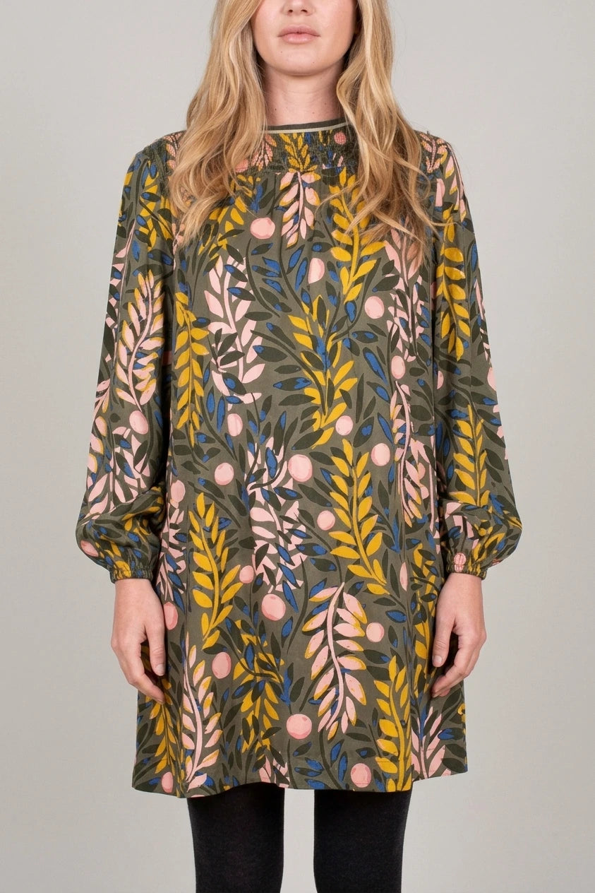 Winter Trailing Tipping Dress — variant_front