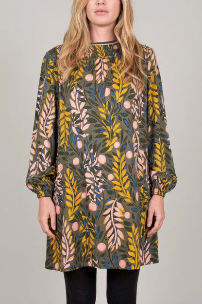 Winter Trailing Tipping Dress — variant_front