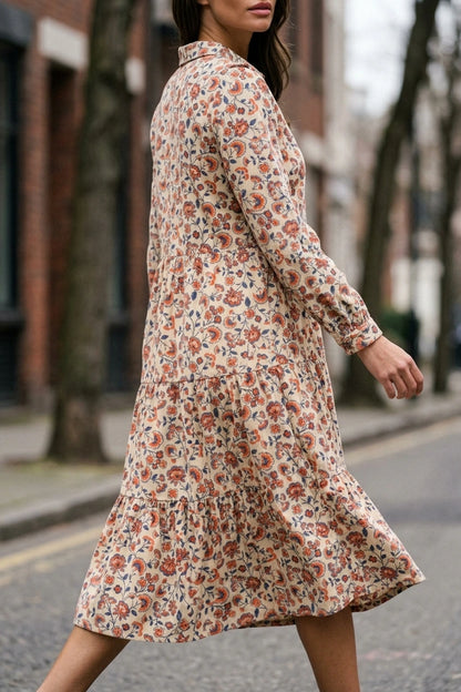 Bella Cord Maxi Dress — variant_front